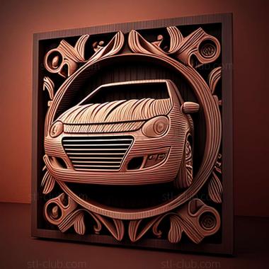 3D model Fiat Grande Punto (STL)